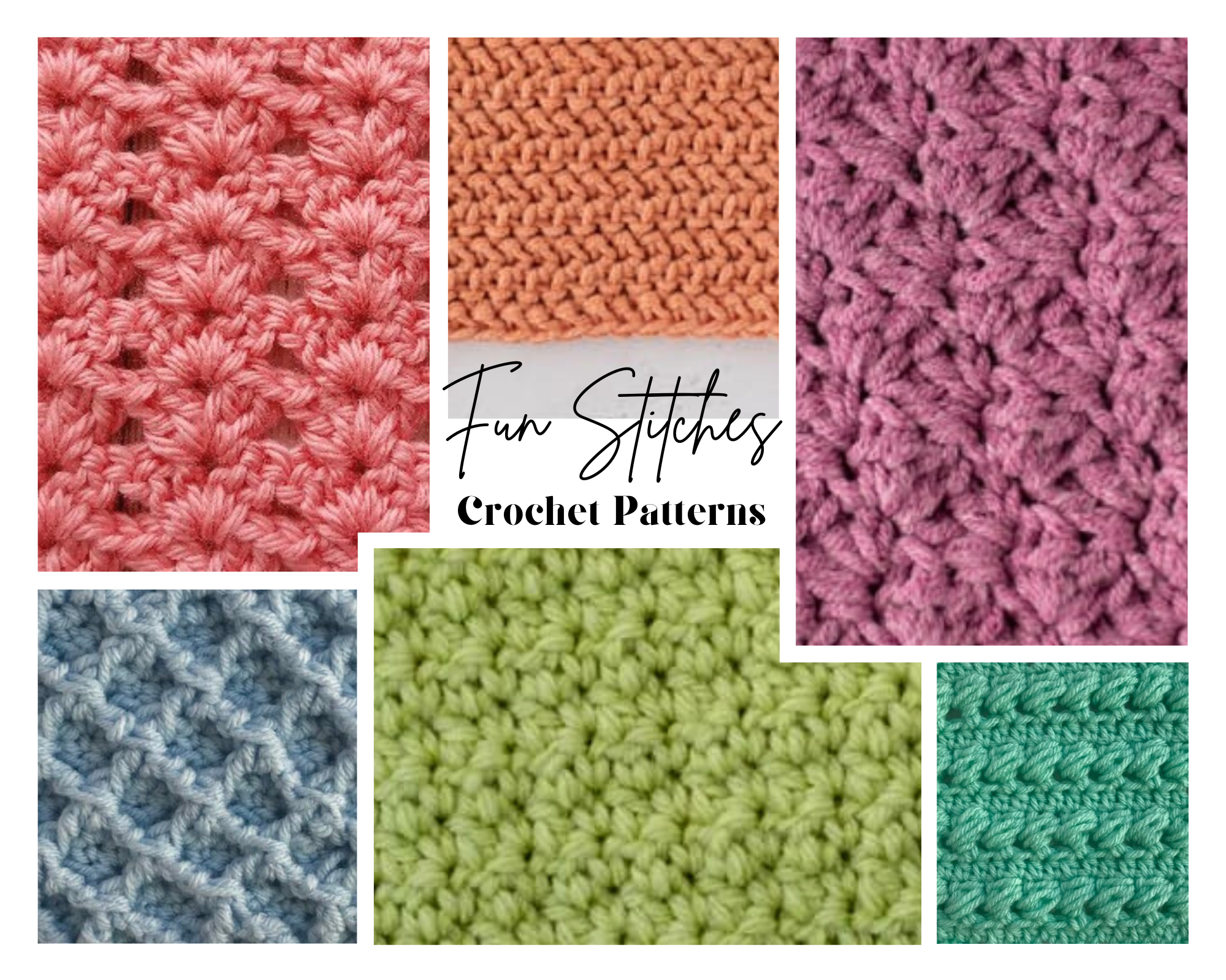 15 Trending Crochet Stitches for Beginners to Master in 2024: Complete Guide with Video Tutorials