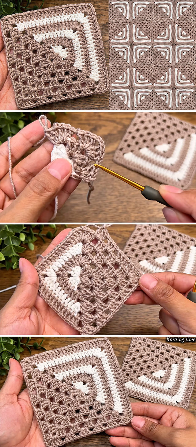 Modern granny square crochet patterns: bags, garments & home decor - 2026 trends