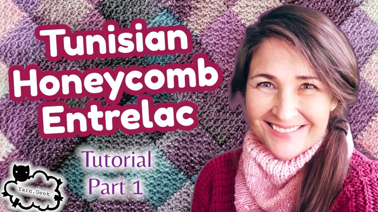 Advanced Tunisian Crochet: Master the Honeycomb Entrelac Technique Everyone's Talking About