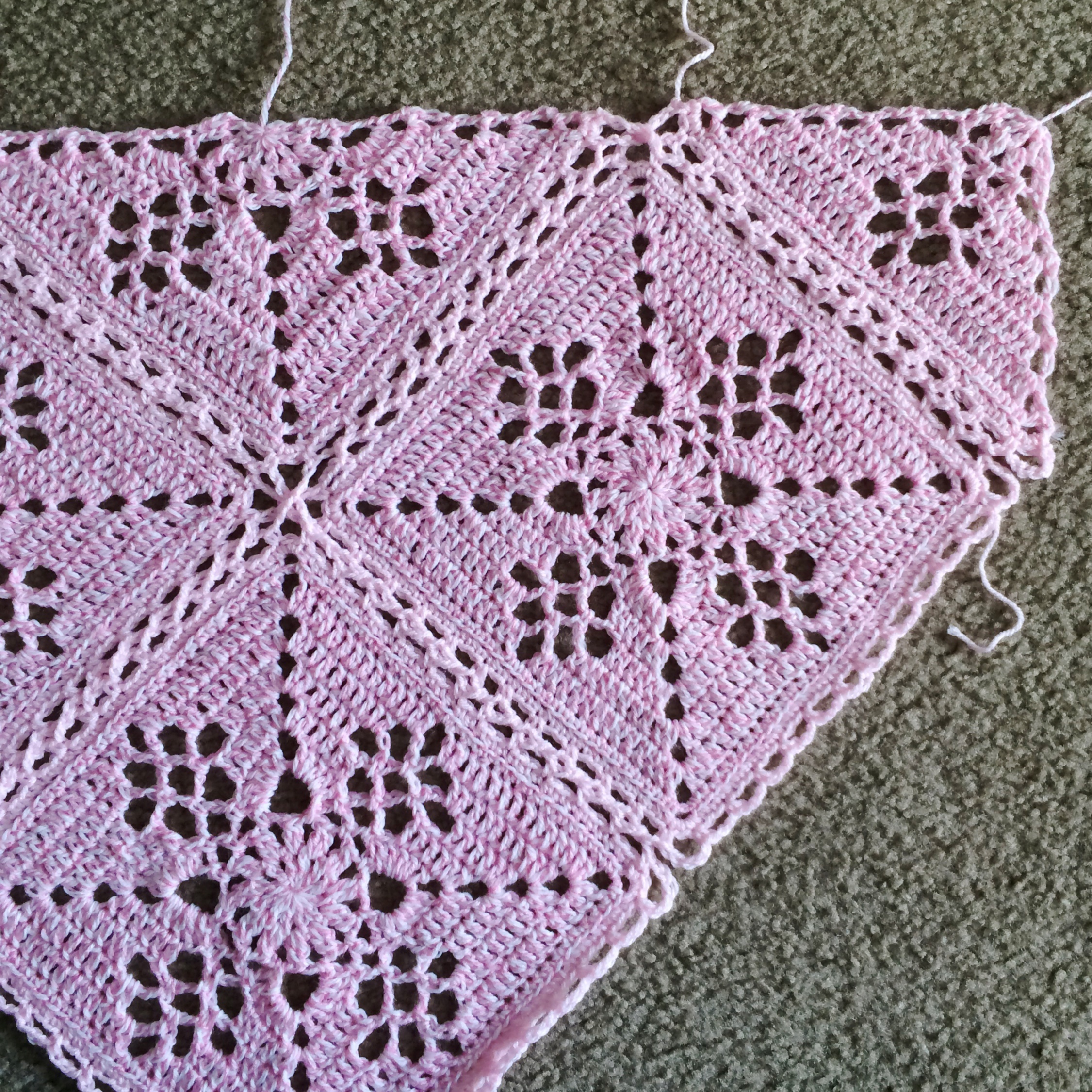 flat braid join crochet