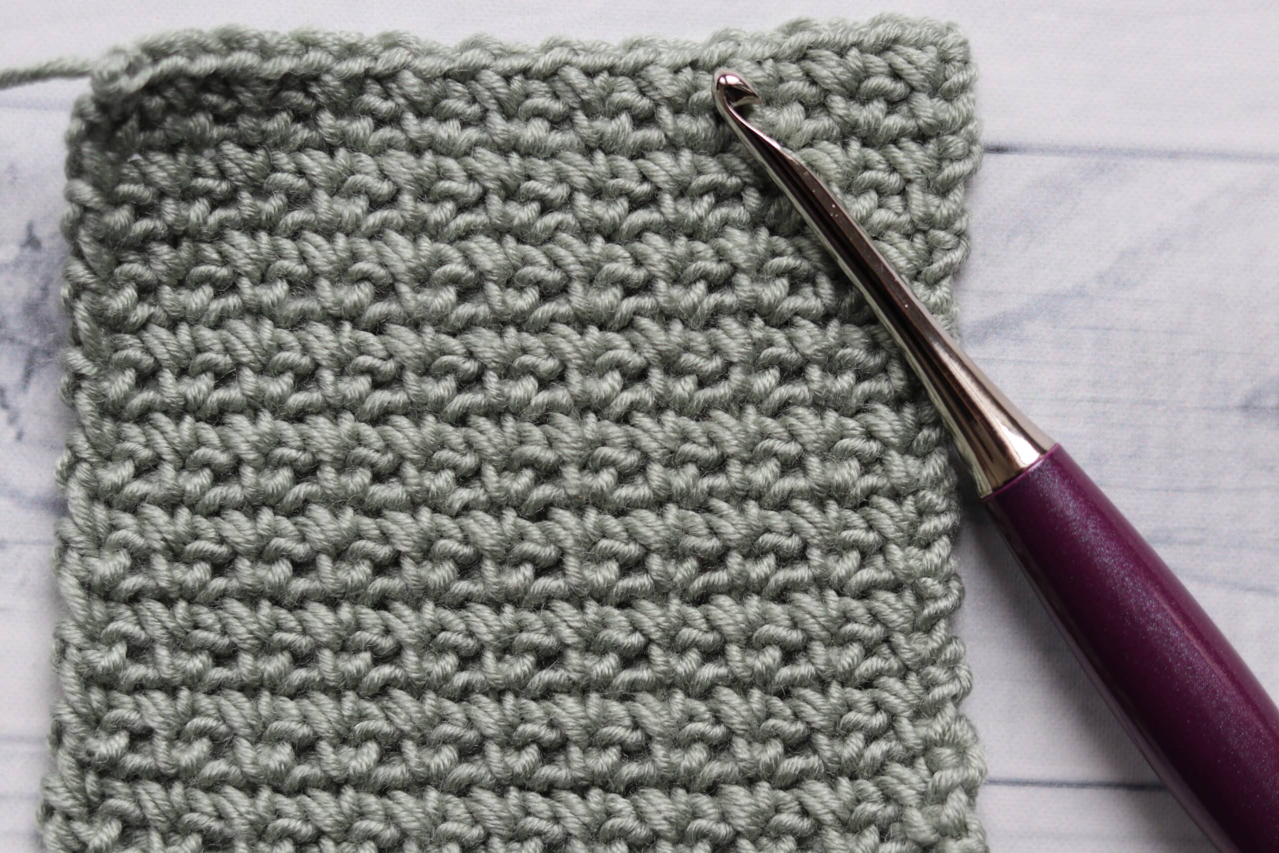 single crochet join
