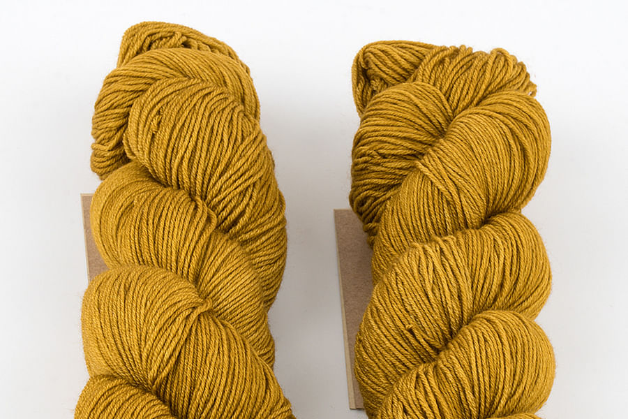 Harvest Gold yarn