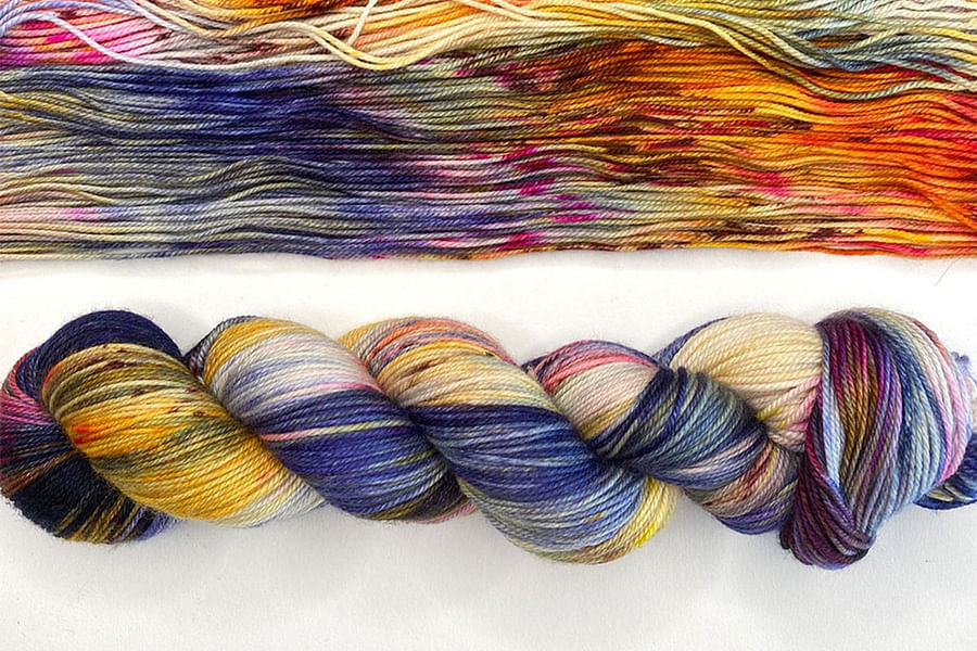Sunset Color Yarn