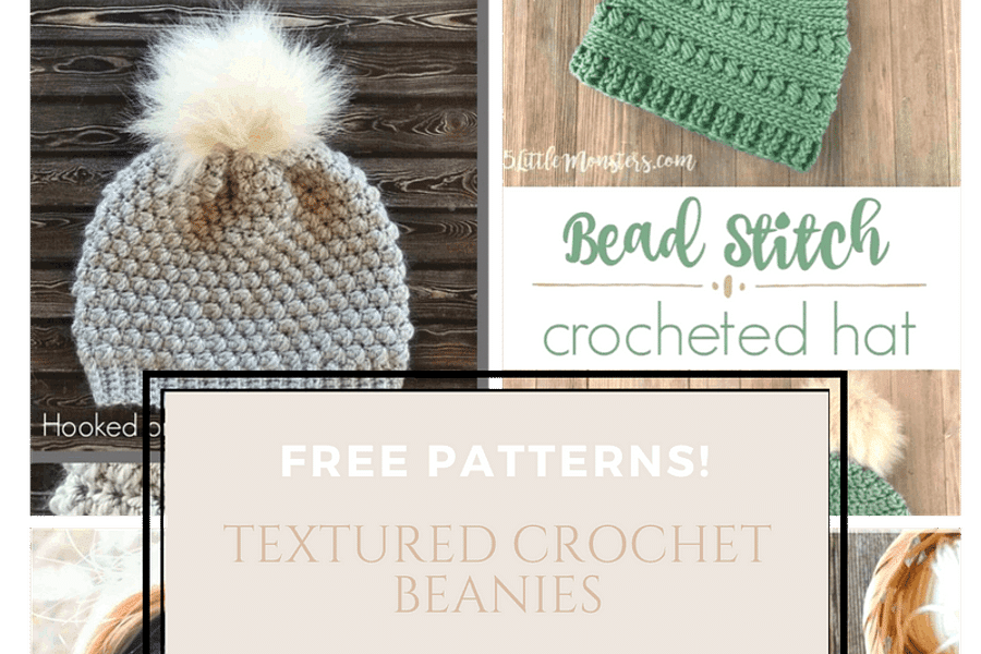 stylish crochet beanie hat