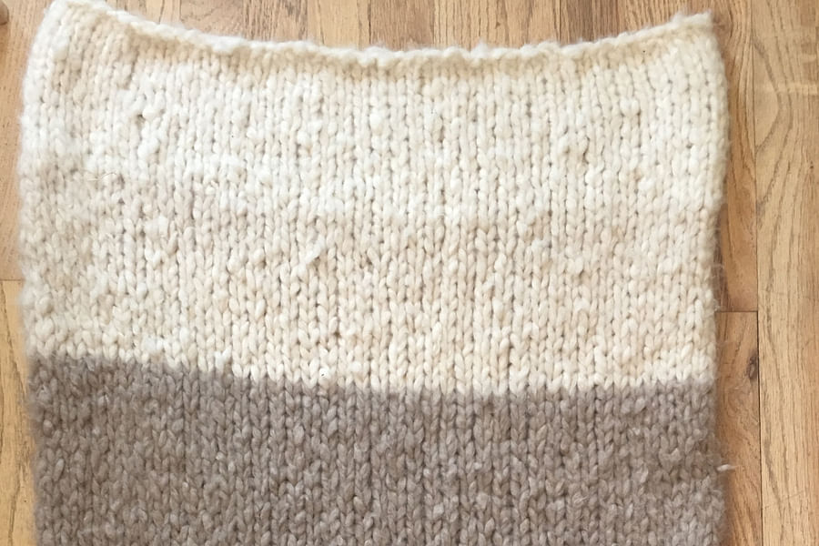 Cashmere Blend Crochet Baby Blanket Kit