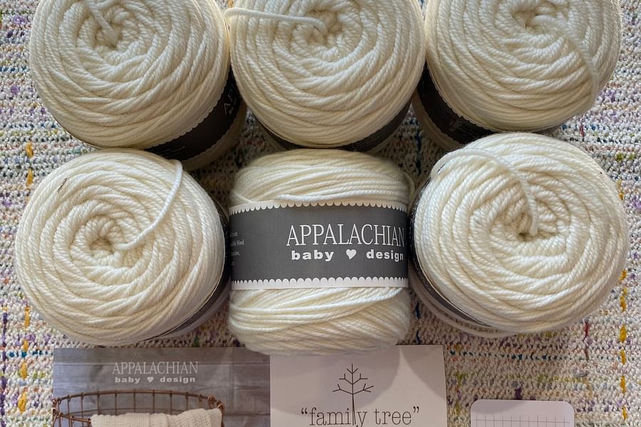 Organic cotton crochet kit