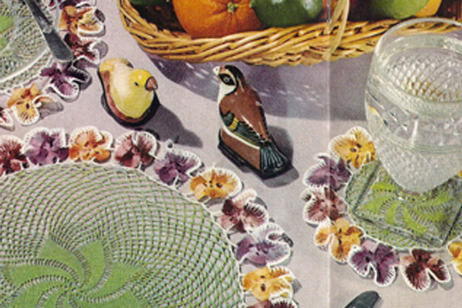 Victorian Crochet Doily Kit