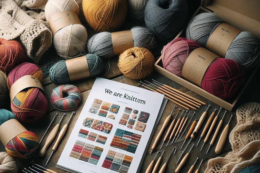 We Are Knitters Crochet Kit