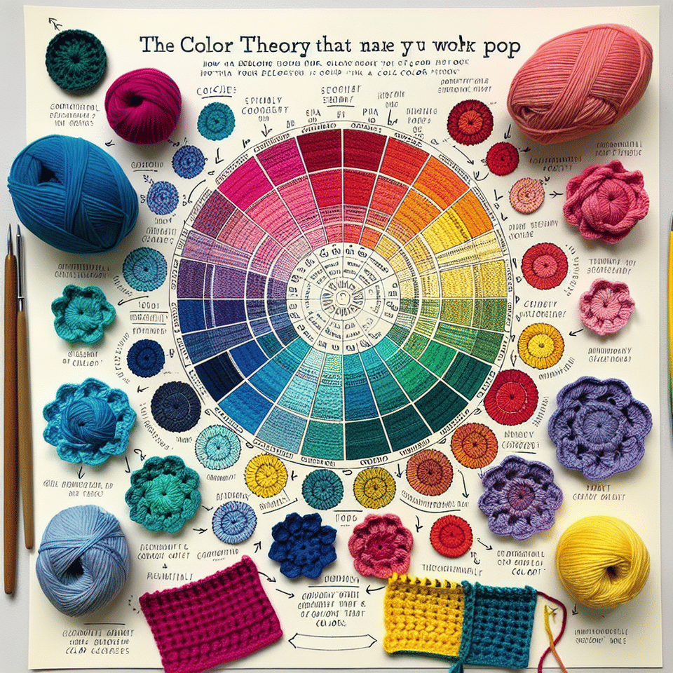 Color Theory in Crochet: Choosing Yarn Colors That Make Your Work Pop