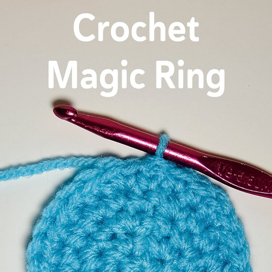 Adorable baby booties made with magic ring crochet technique