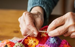 How can I crochet a seamless join for my granny squares?