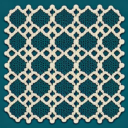 A crochet pattern with the repeat section highlighted.